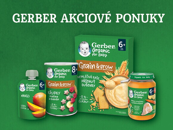 Gerber akciové ponuky