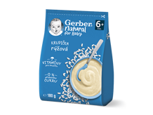 GERBER Natural rýžová krupička GERBER Natural rýžová krupička