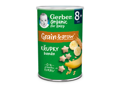 GERBER Organic křupky banán 35 g GERBER Organic křupky banán 35 g