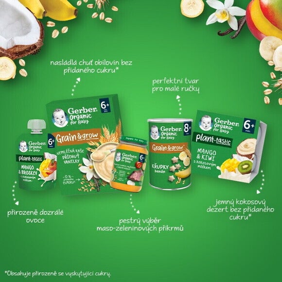 GERBER Organic řada GERBER Organic řada