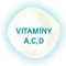 1 Vitamíny A, C, D  1 Vitamíny A, C, D